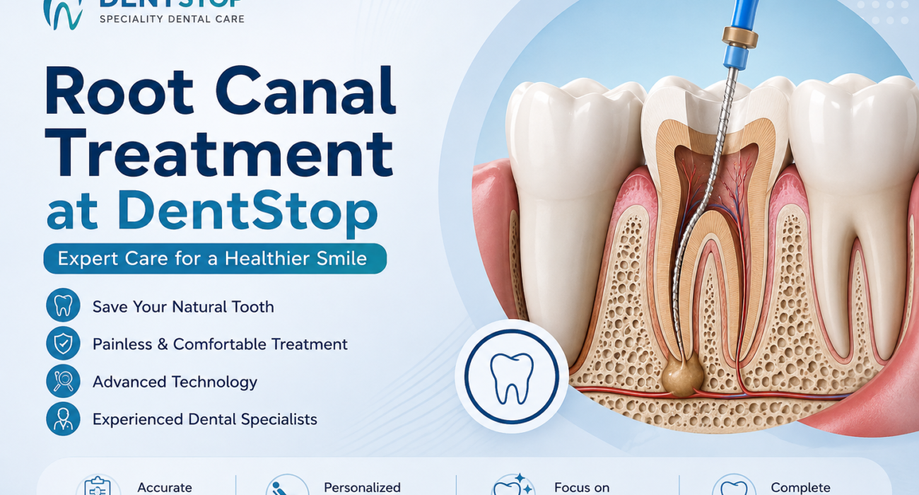 Root Canal Treatment at DentStop with expert dental care and advanced technology