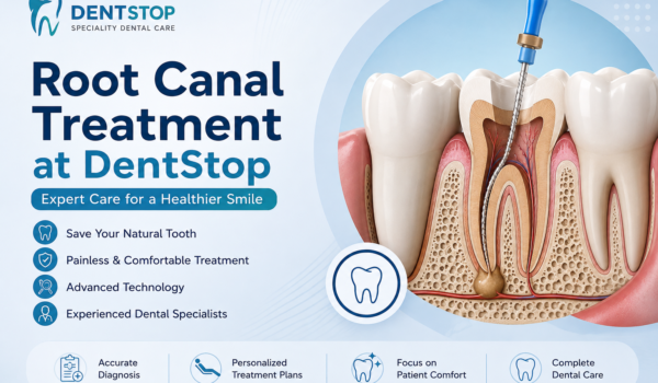 Root Canal Treatment at DentStop with expert dental care and advanced technology